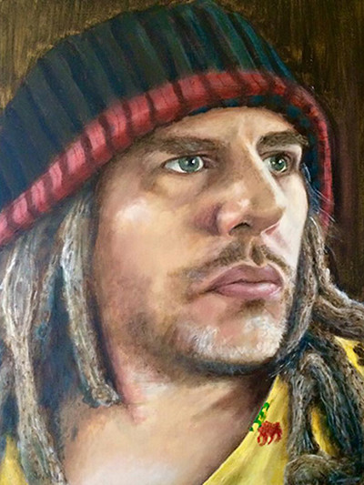 Self portrait by Ashley Potter