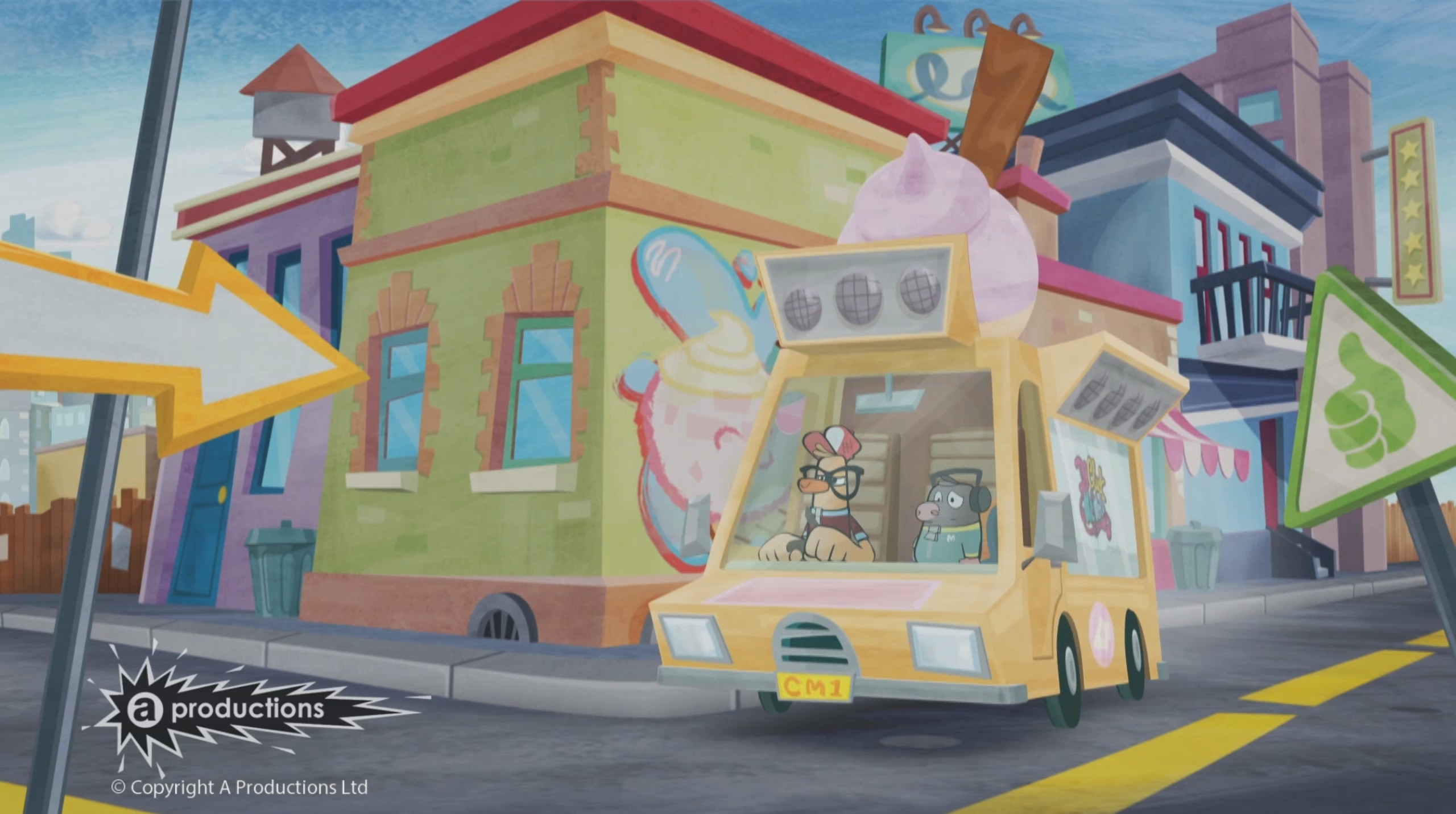 Responsible for 3D environment, 3D van and van animation