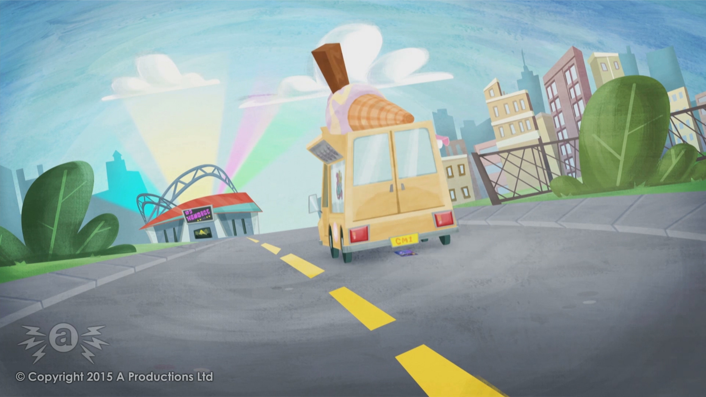Van modelling and van animation