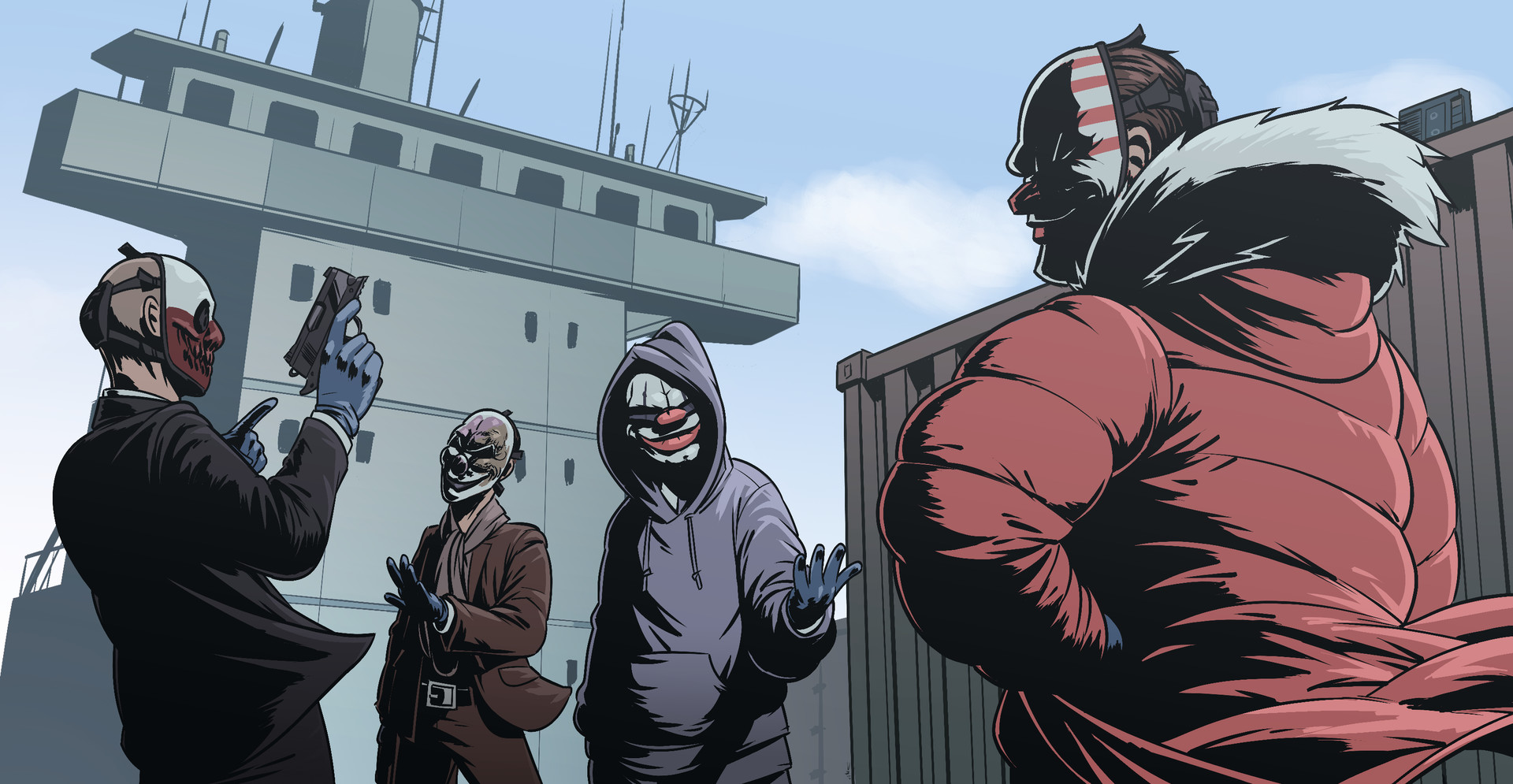 Artstation Payday 2 Locke Load Crimefest 2017 Event