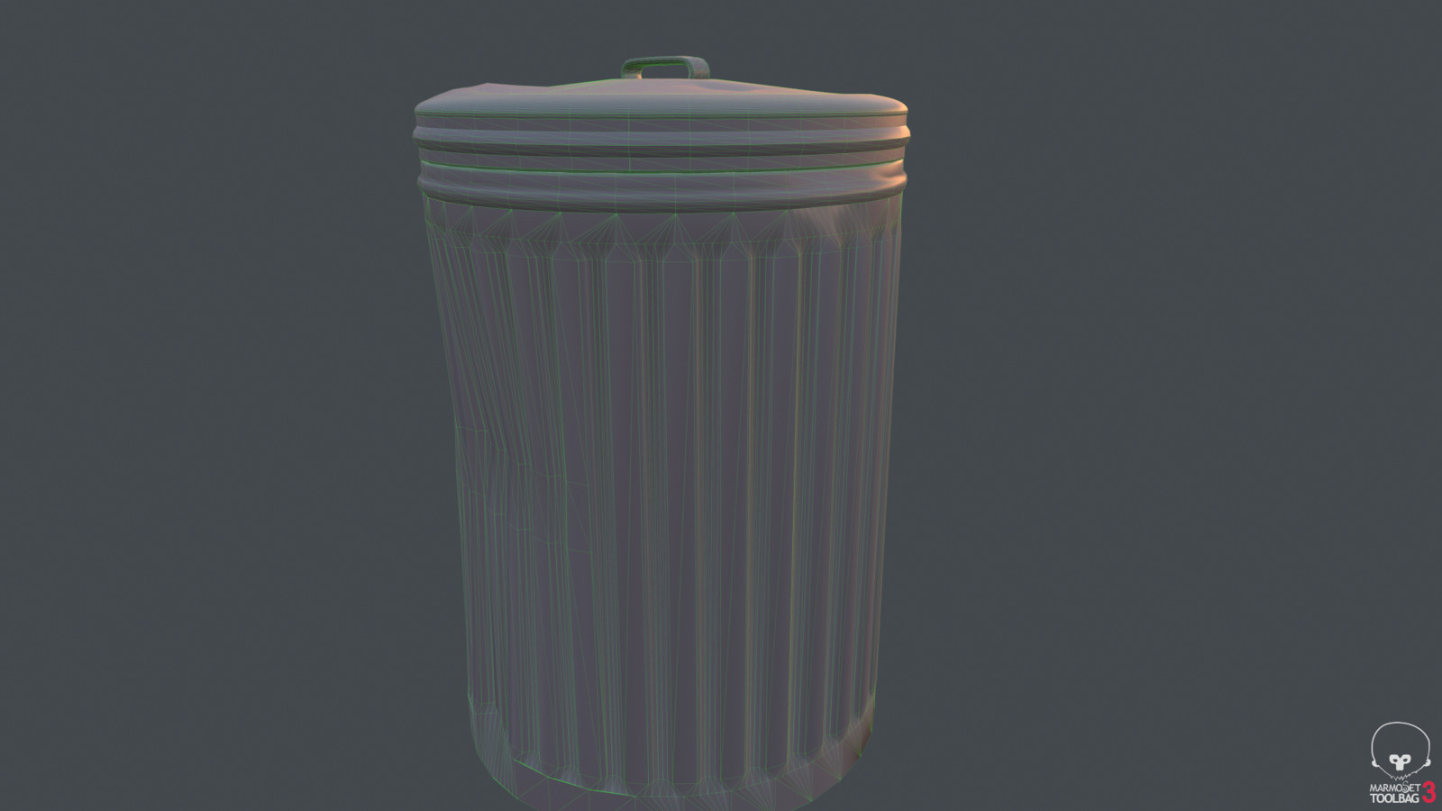 Marmoset trashcan screenshot.