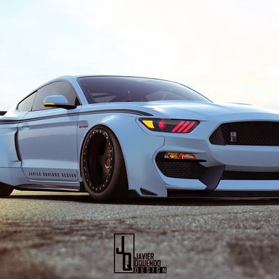 Javier oquendo shelby gt350r front