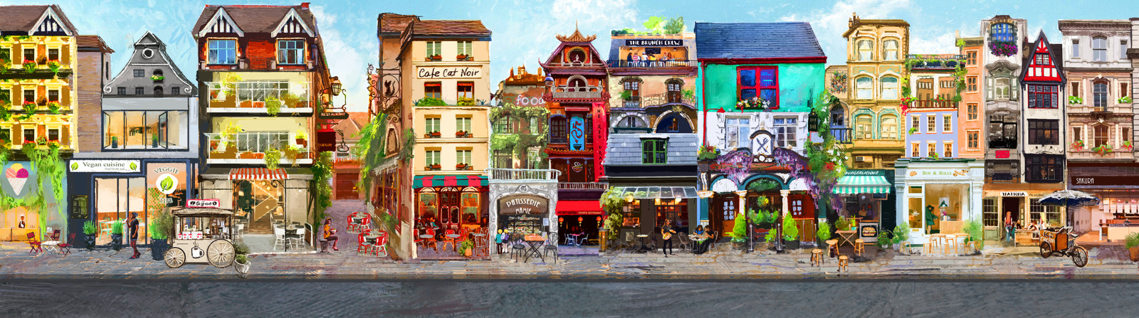 Restaurants street