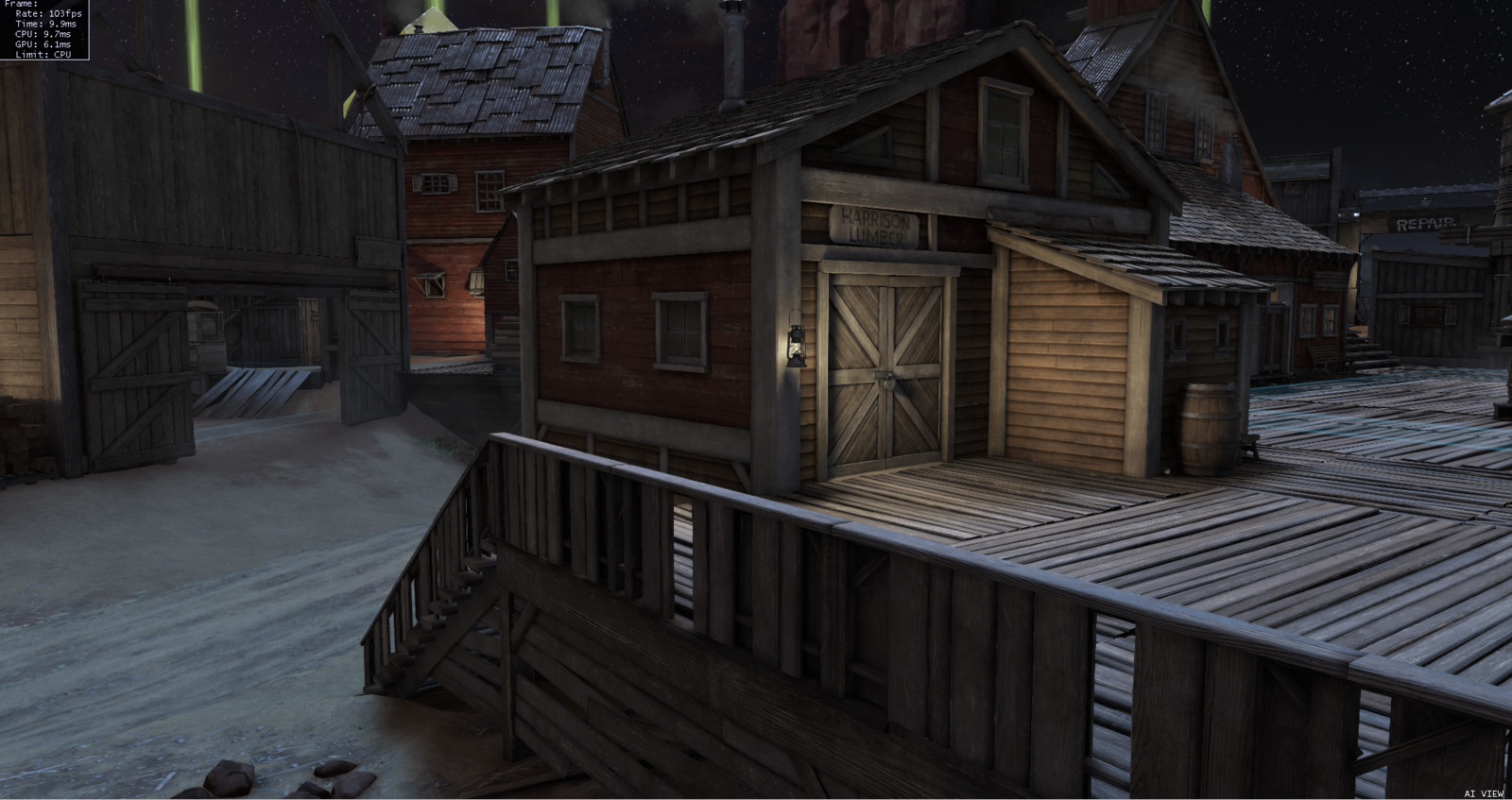 Train Station Shack