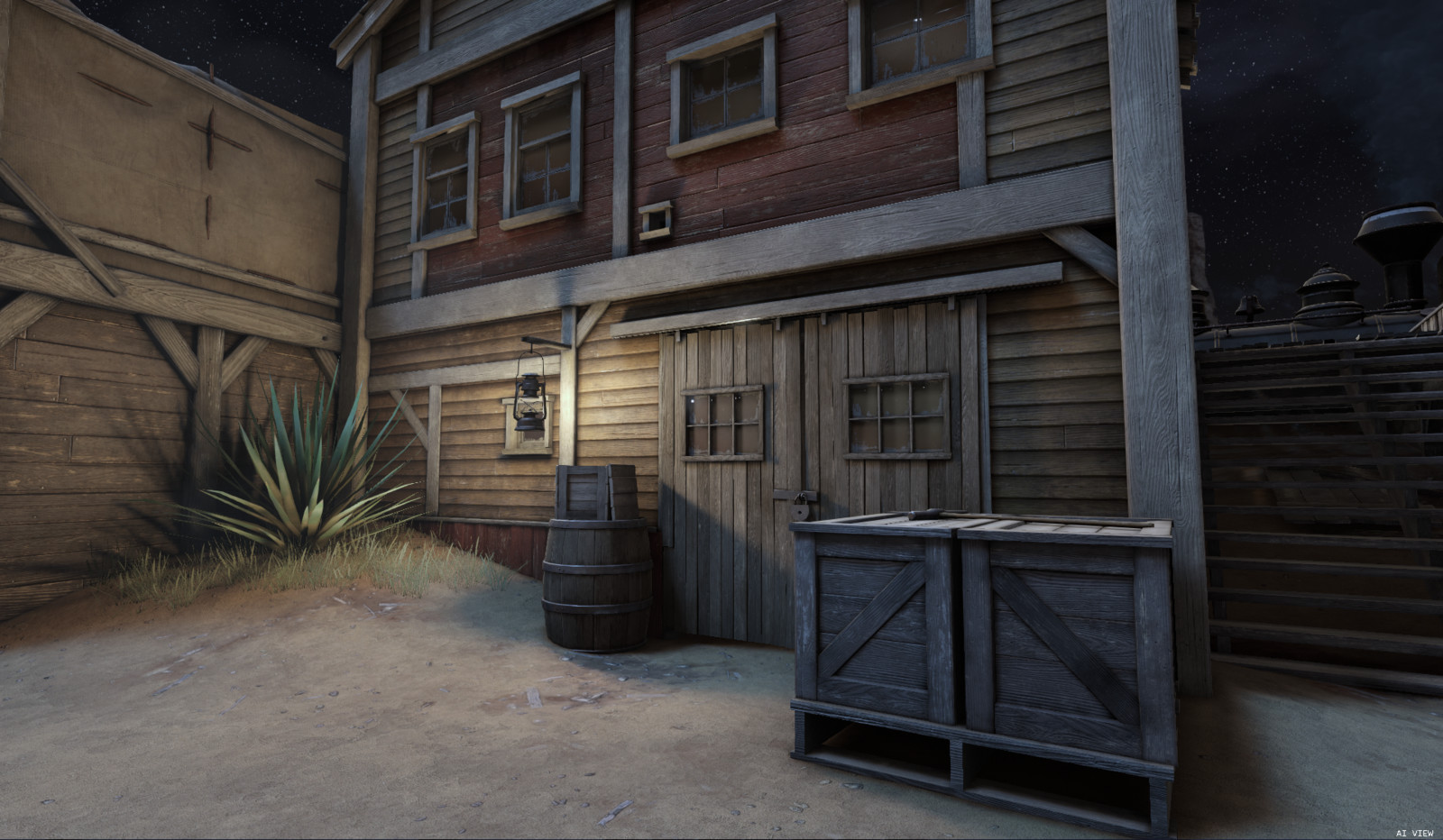 Train Station Shack