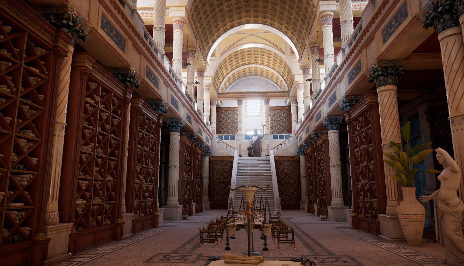 Interior of Great Library