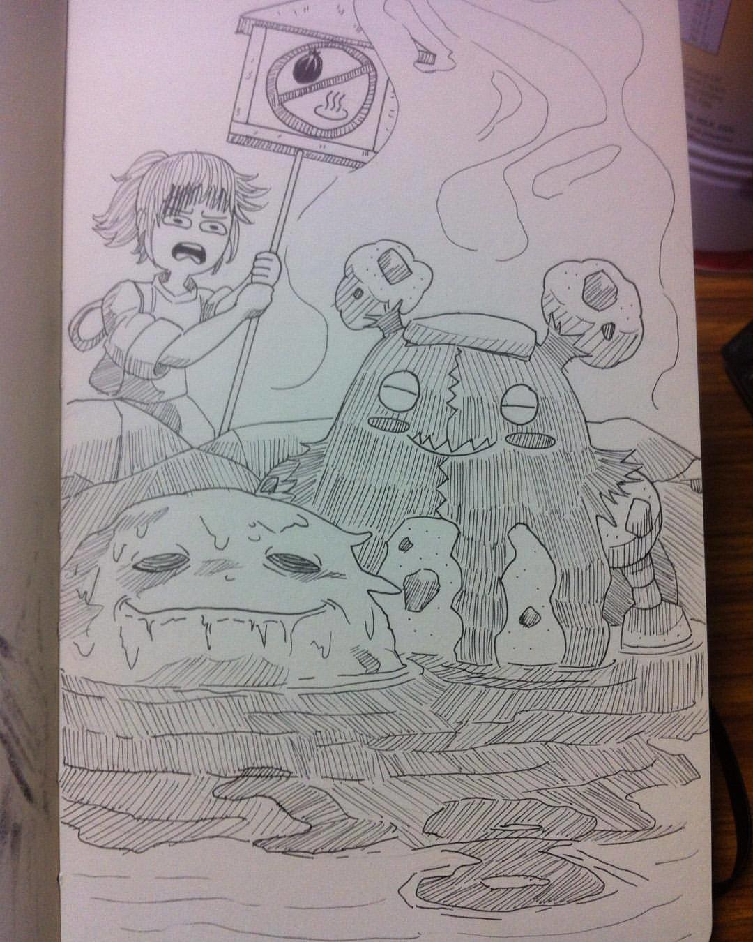 Day 18 - Filthy (Pokemon &amp; Spirited Away)