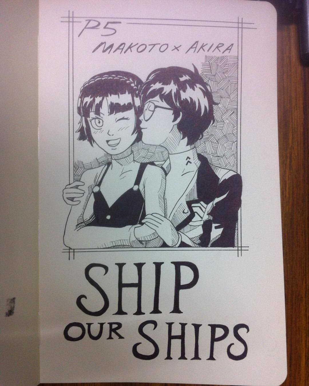 Day 25 - Ship (Persona 5)
