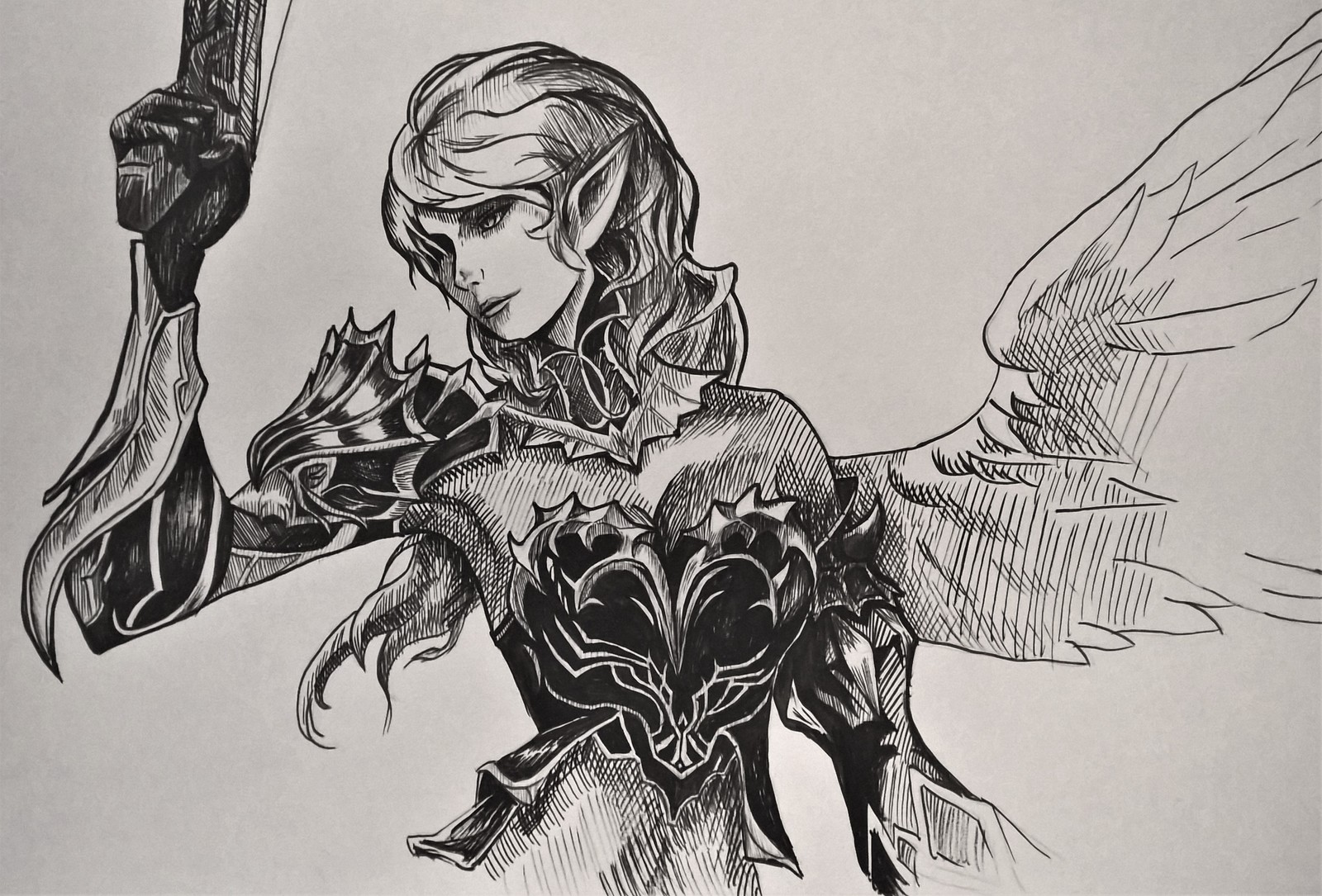 Тату lineage 2 эскизы