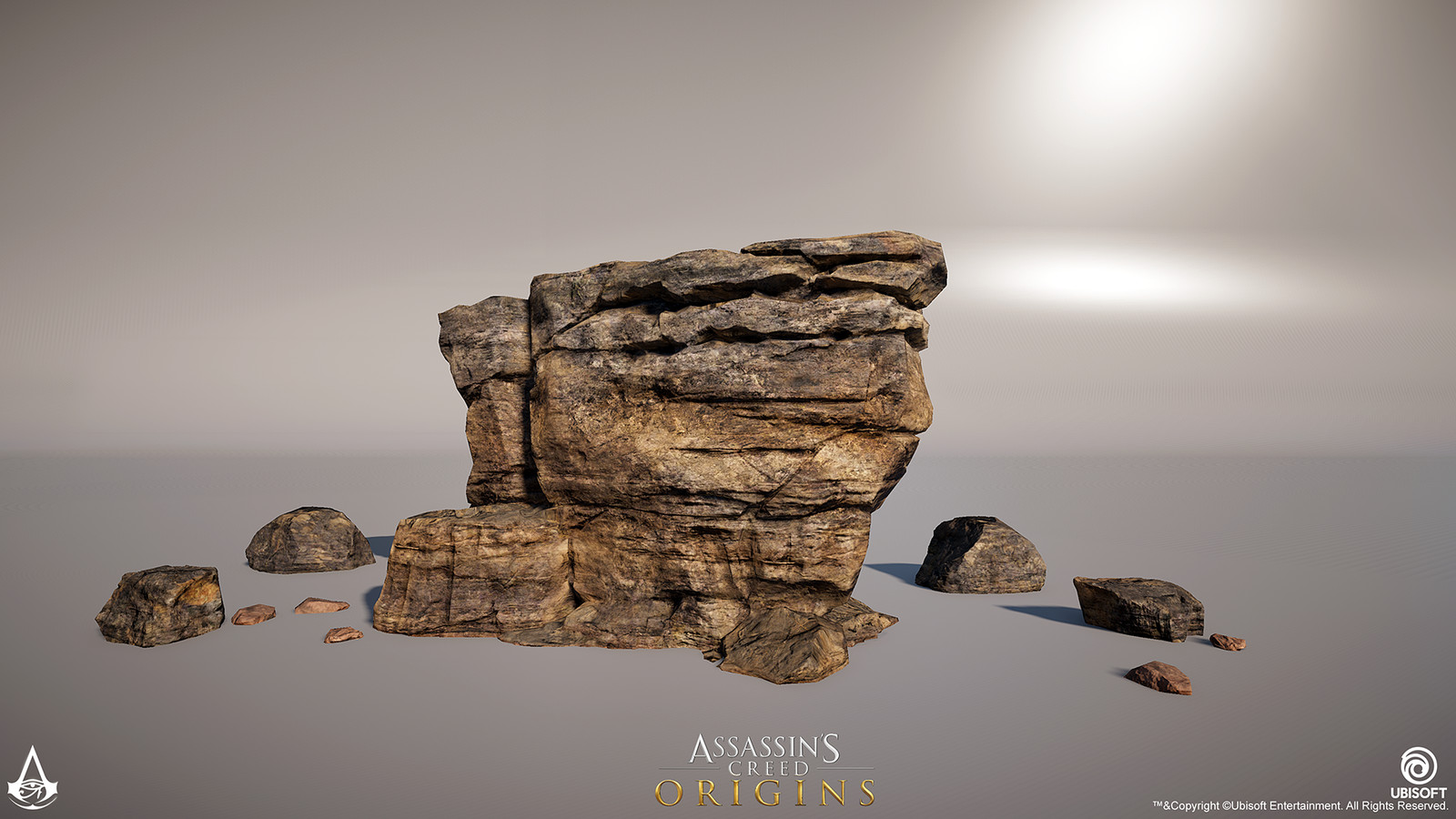 Alexandre Robert Assassin's Creed Origins Rocks Renders