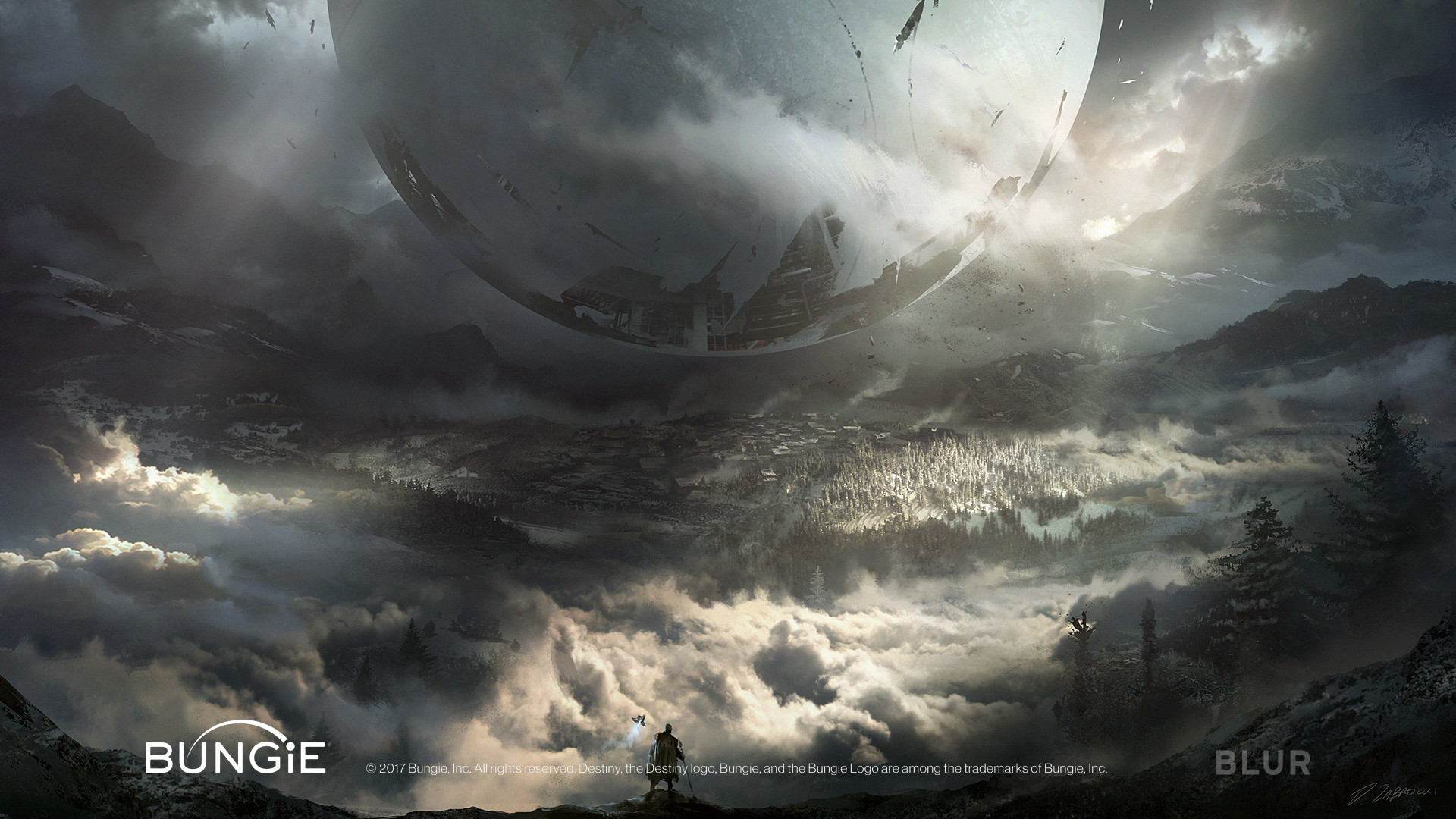 Artstation Destiny 2 Cinematics Paintings Bundle Darek Zabrocki