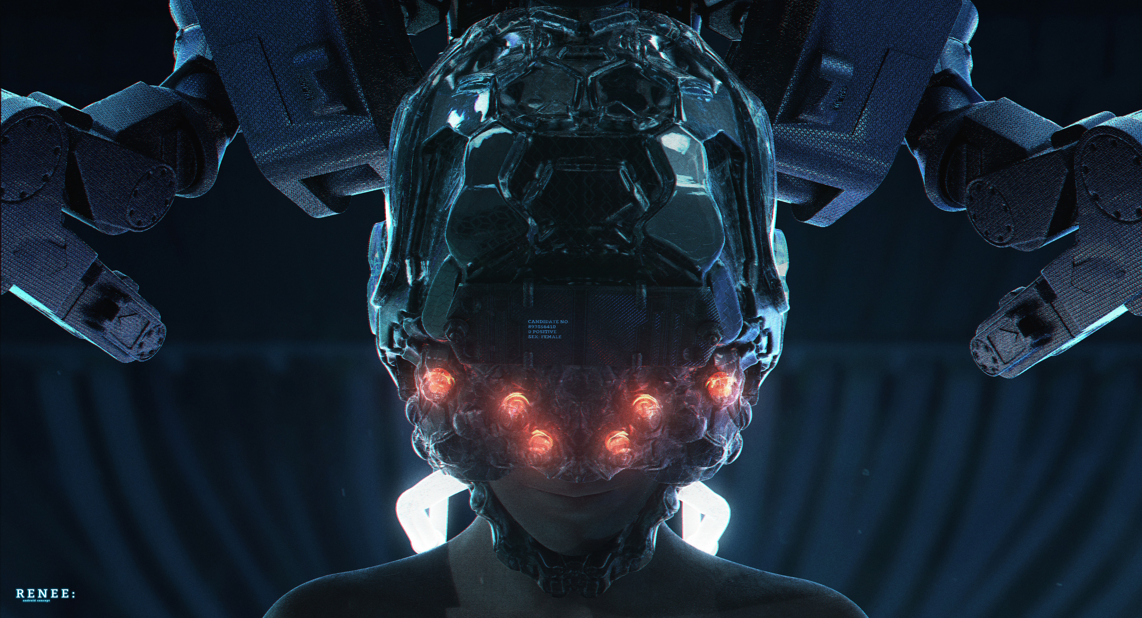サイバーパンク・アンドロイド――ZBrushとCinema 4Dで人と機械を融合