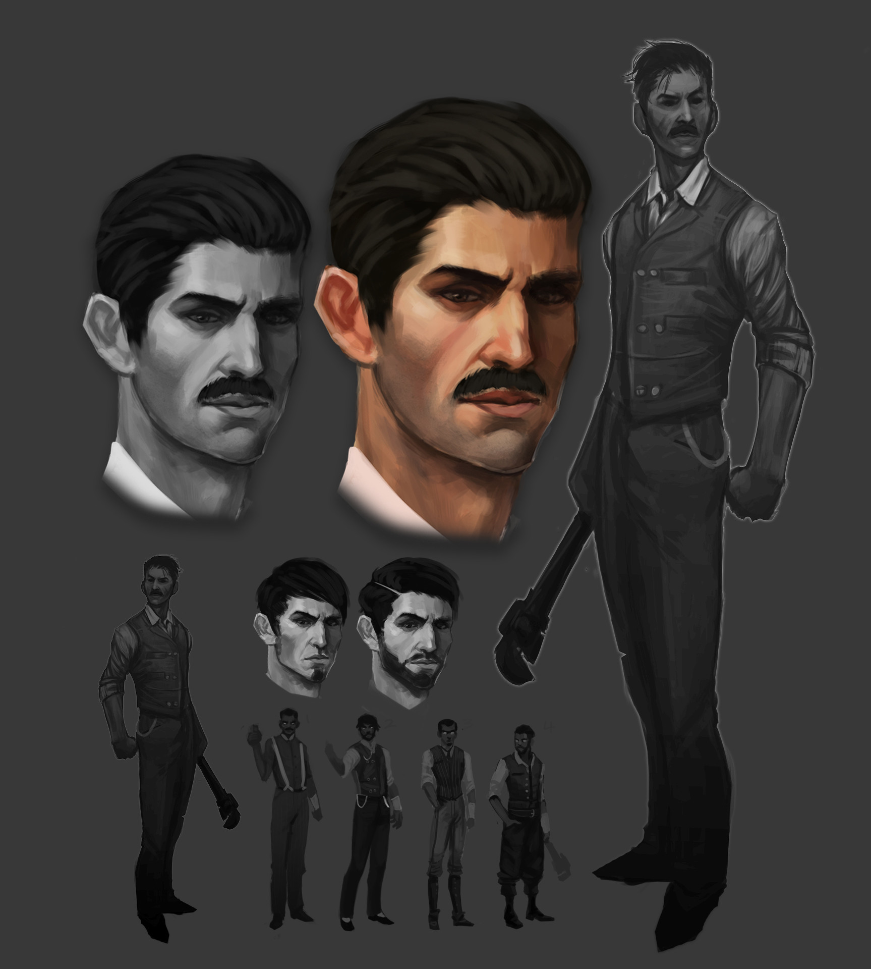 ArtStation Victorian Era Character Concept