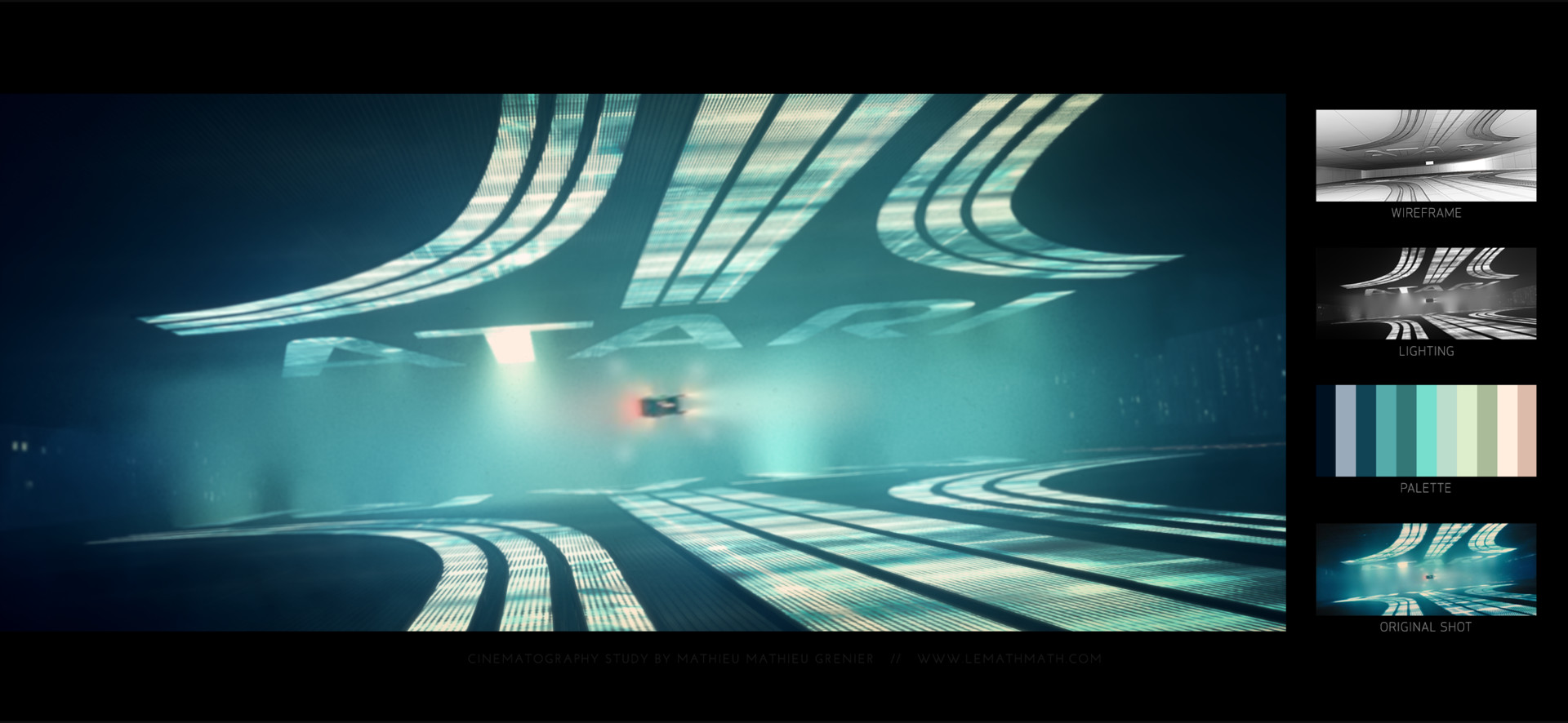 Artstation Blade Runner 49 Cinematography Study Mathieu Mathieu Grenier