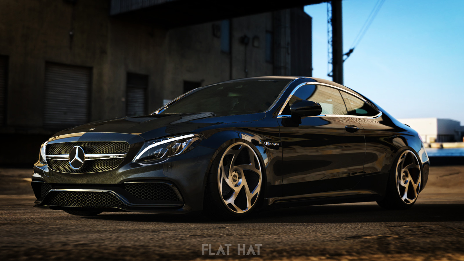 Stanced c63