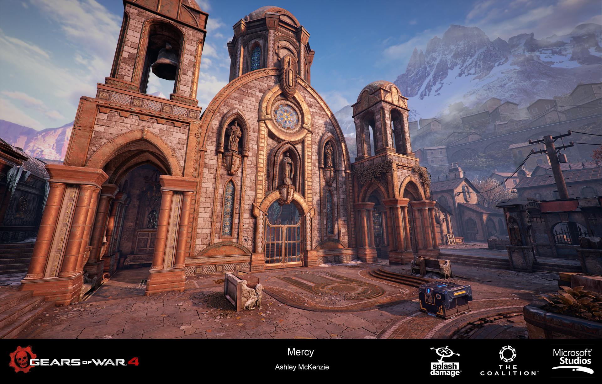 Artstation Gears Of War 4 Mercy Ashley Mckenzie