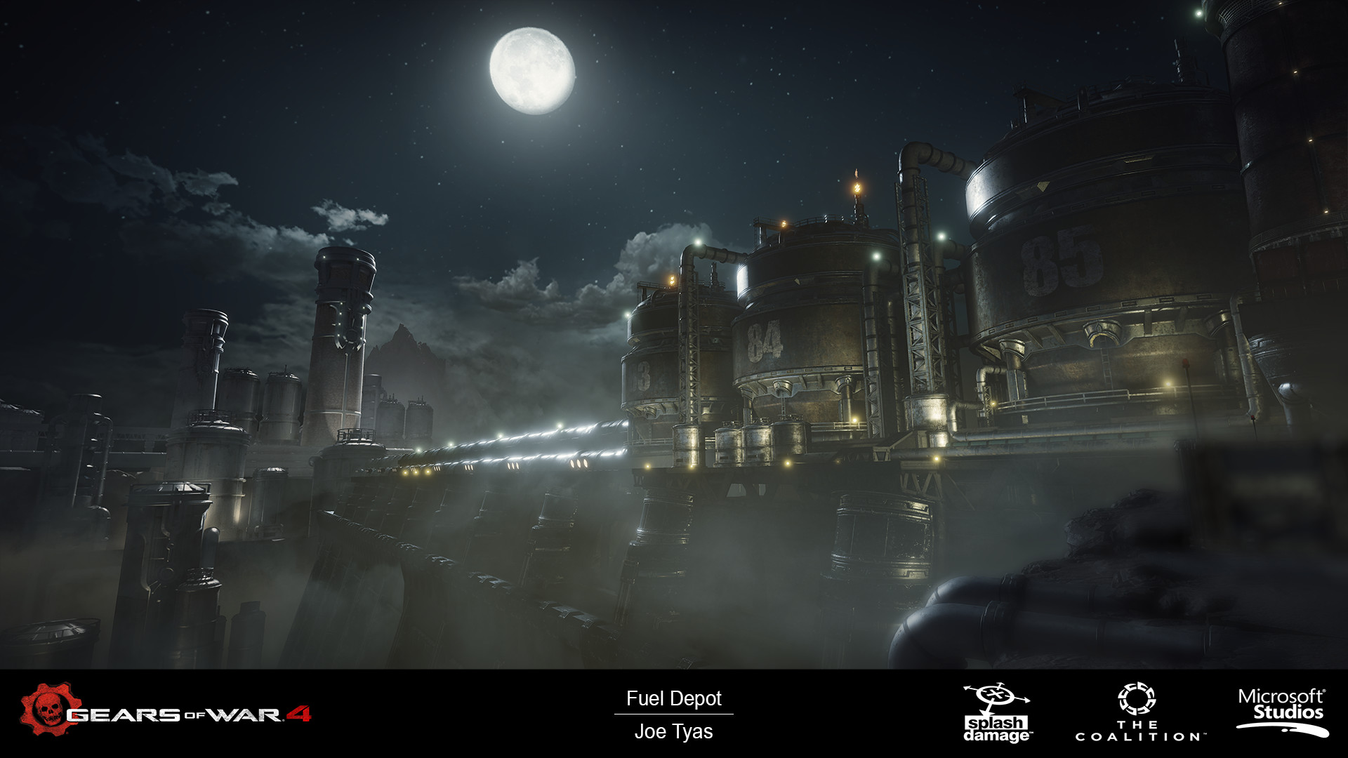 Joe Tyas Gears of War 4 Fuel Depot