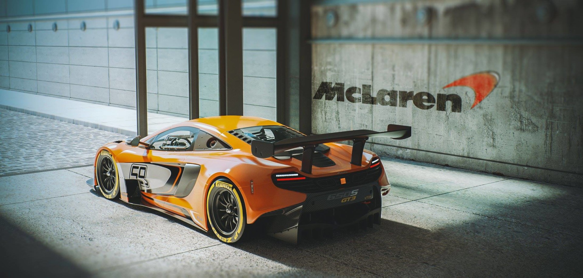 ArtStation - Mc Laren Garage, Gastón Mauricio Muñoz