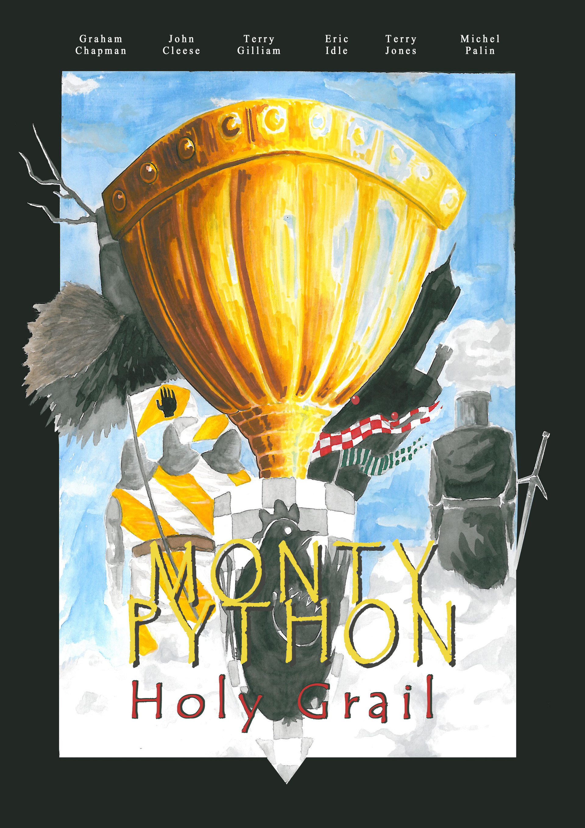 ArtStation - Monty Python Poster