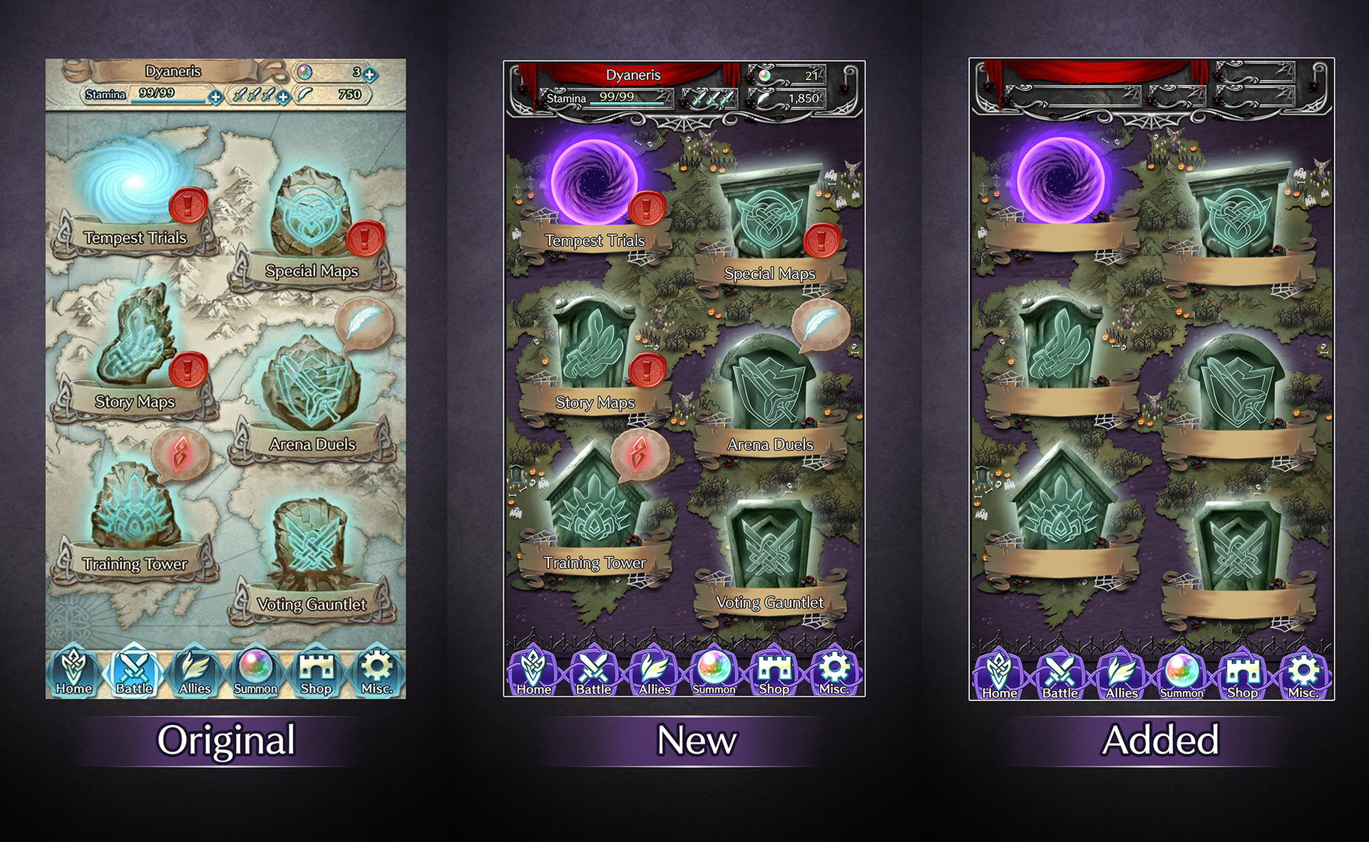 Artstation Fire Emblem Heroes Halloween Ui Theme Pol Mamaril