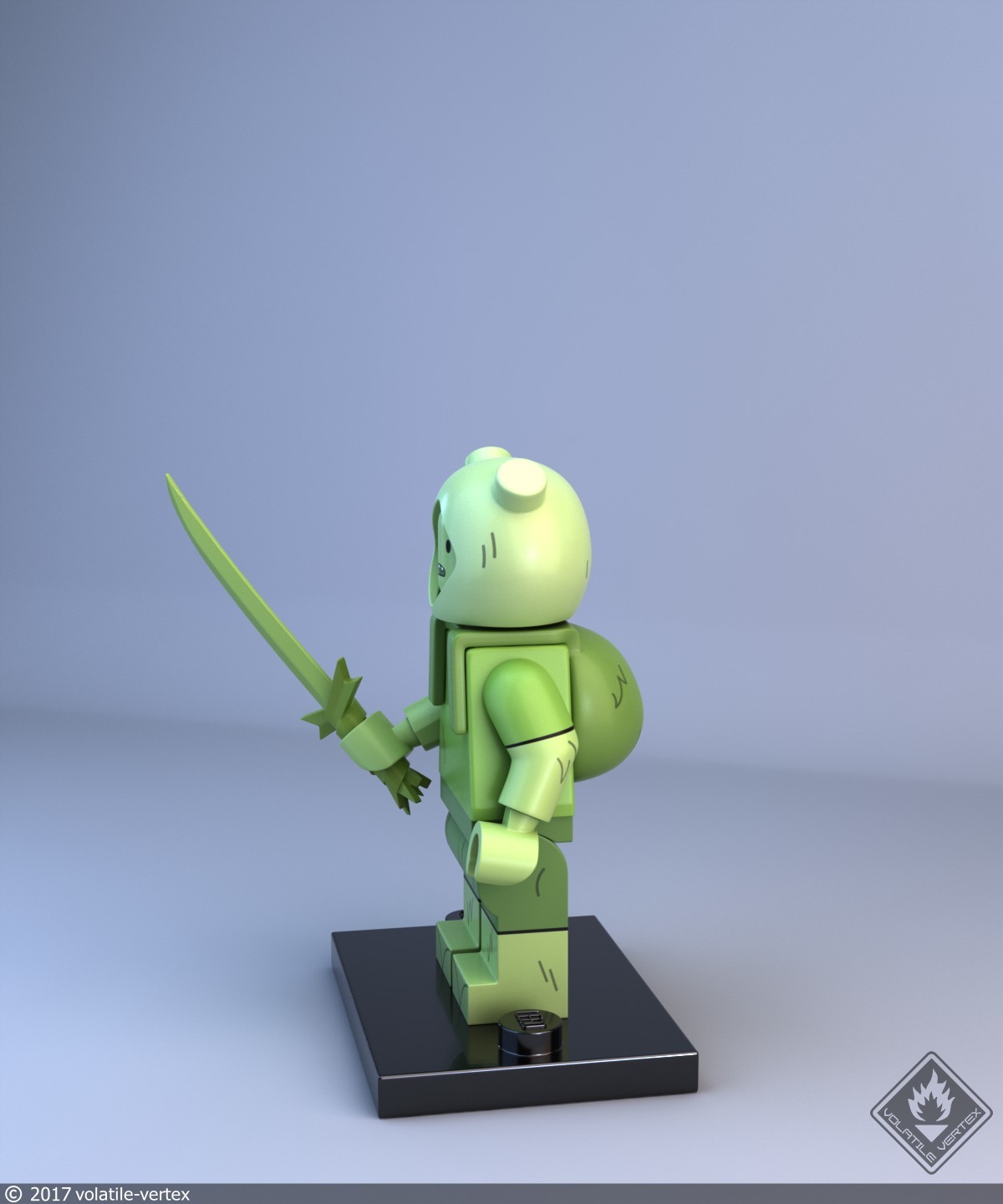 ArtStation LEGO Adventure Time Fern Grass Finn