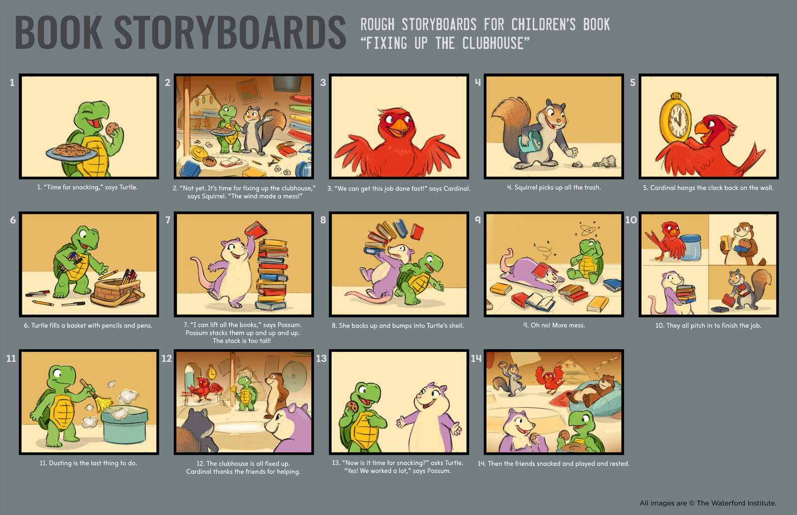 Melinda Davidson Children #39 s Book Storyboards The Waterford Institute