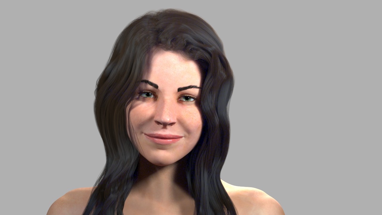 Zbrush hair groom, XGen, Arnold hair shader