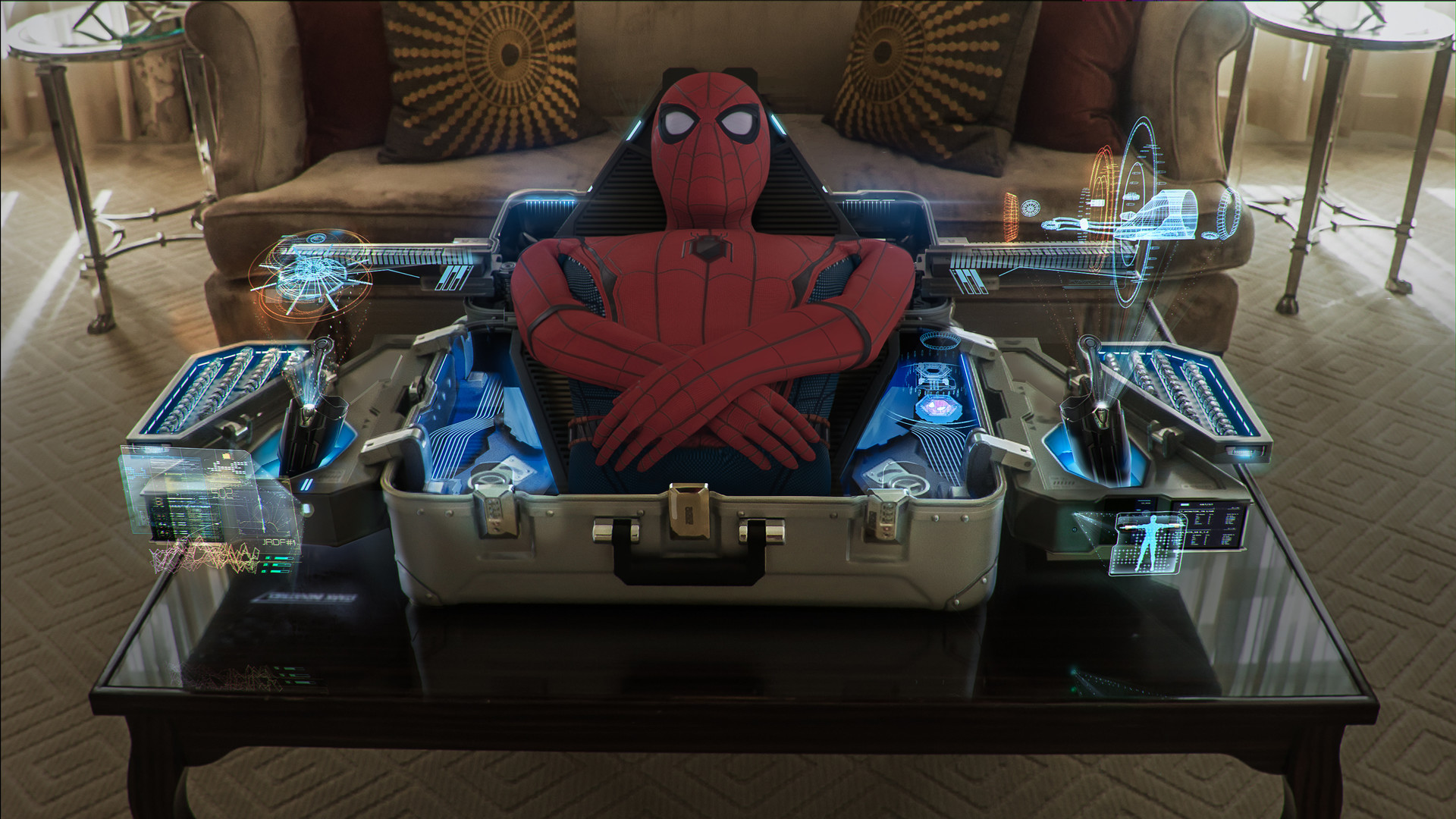 Spider man homecoming suitcase Clearance