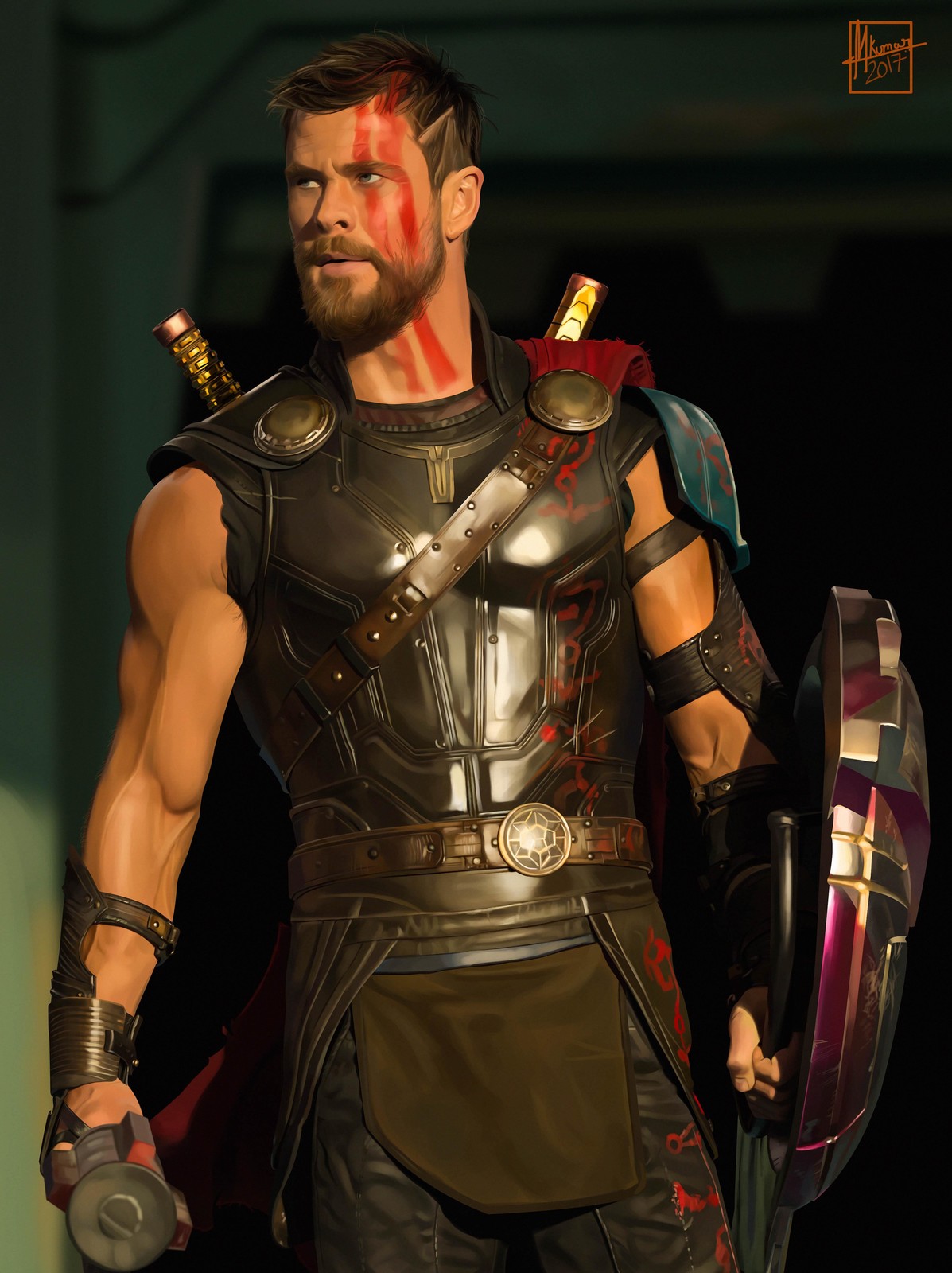 Thor- Ragnarok Digital Painting