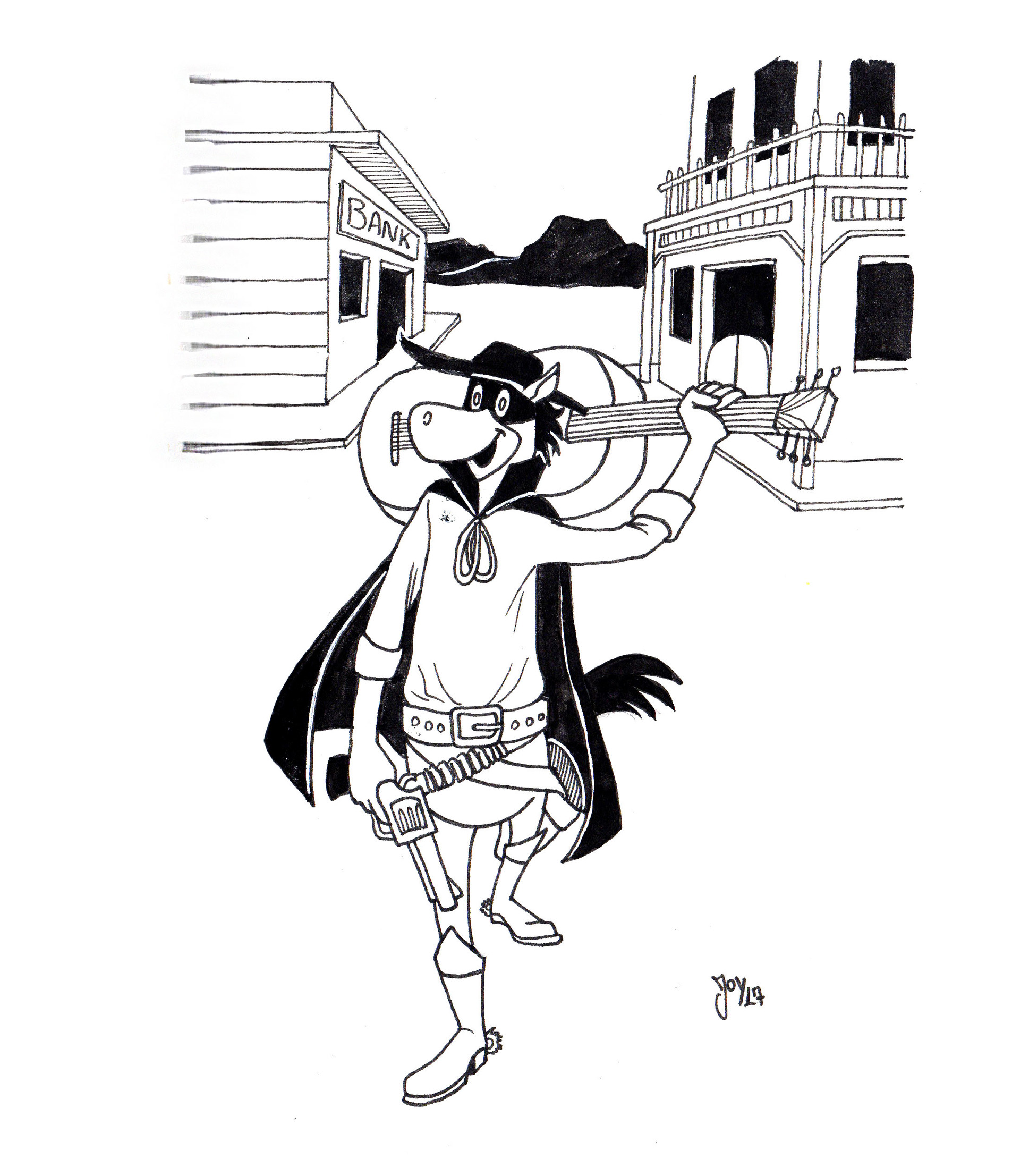 Artstation Inktober 2017 Josenilson Oliveira