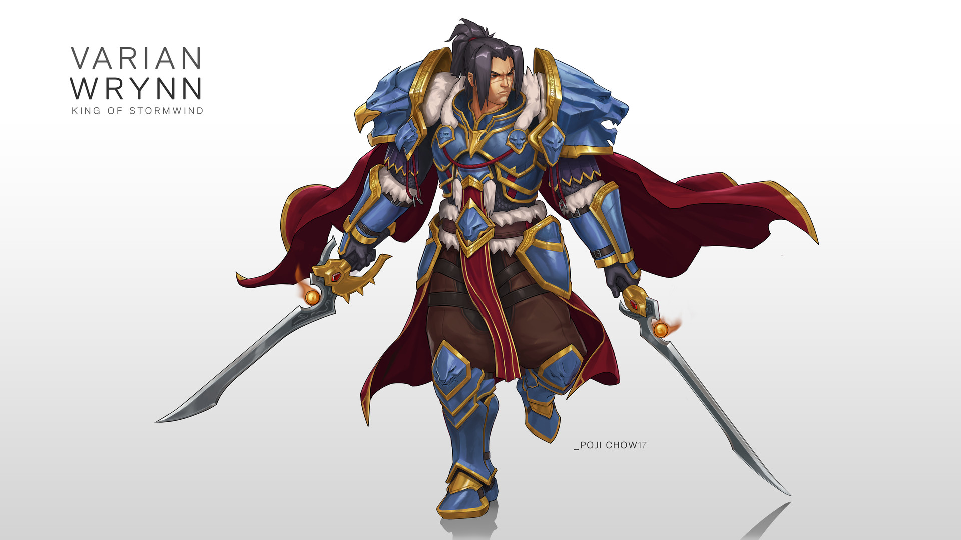 Artstation Varian Wrynn Poji Chow This is a more in depth look at how i made varian wrynns sword shalamayne.over all it took me more than a month and its a bit more complicated than i wouldve liked. artstation varian wrynn poji chow