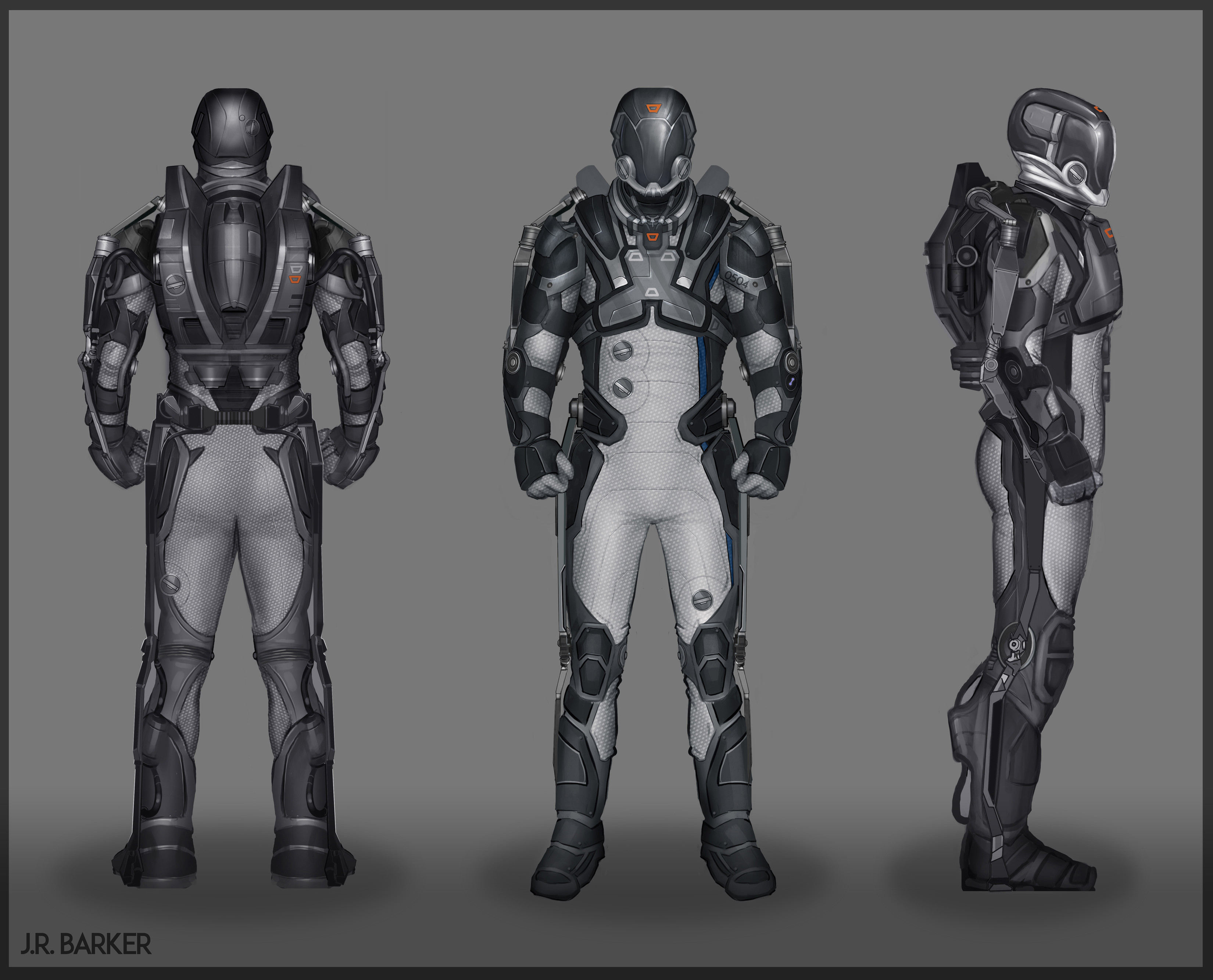 robot suit blueprints