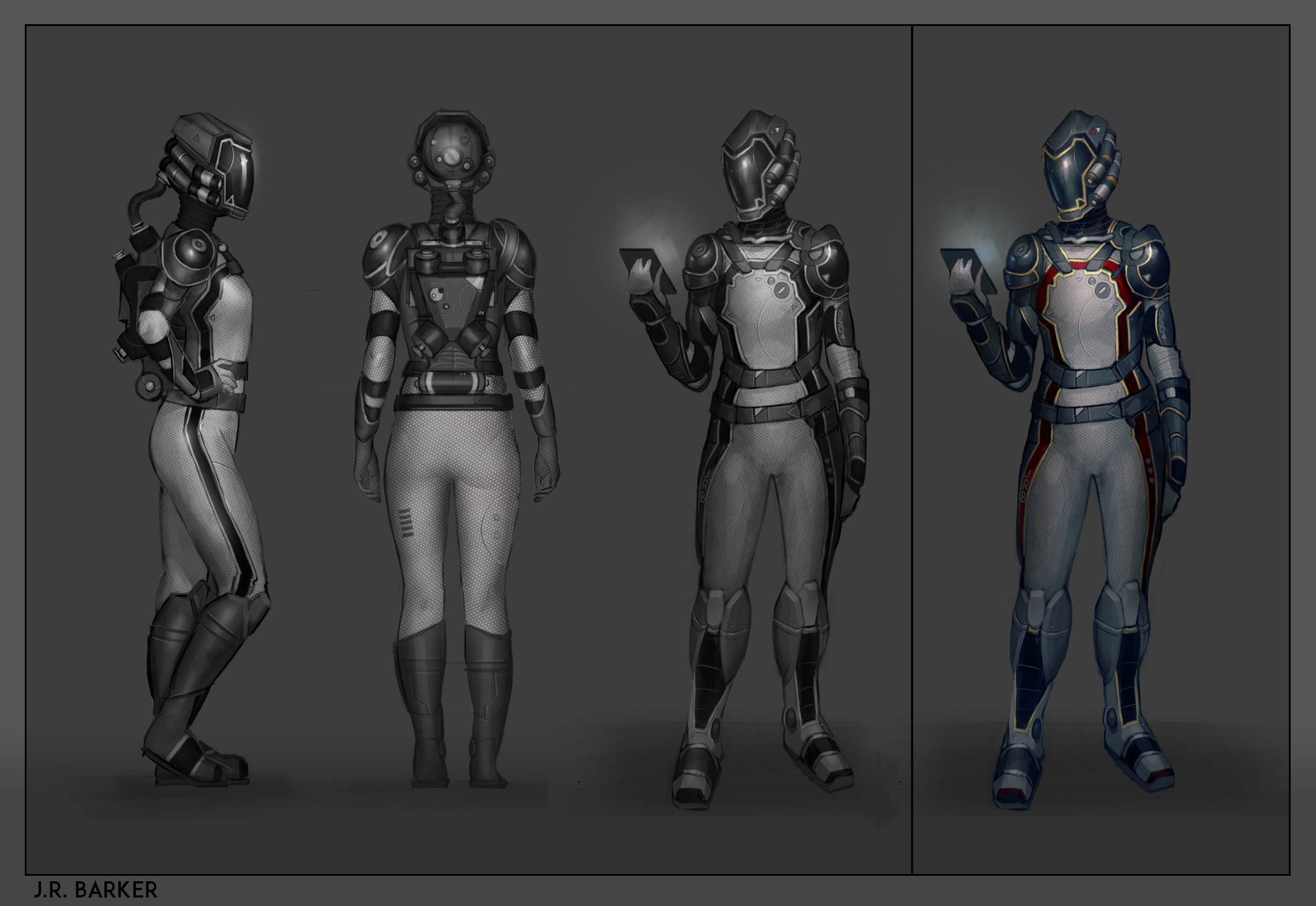 Female Space Suit Variant