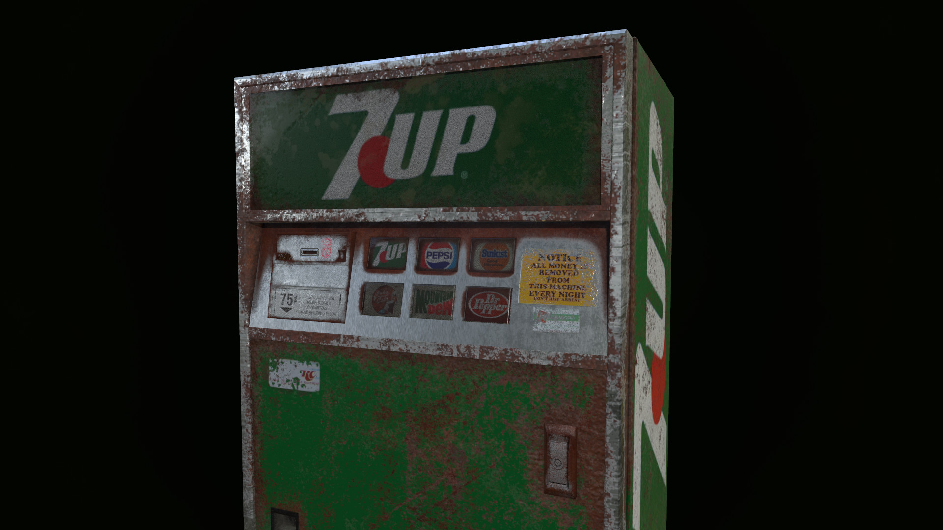 7up pop machine
