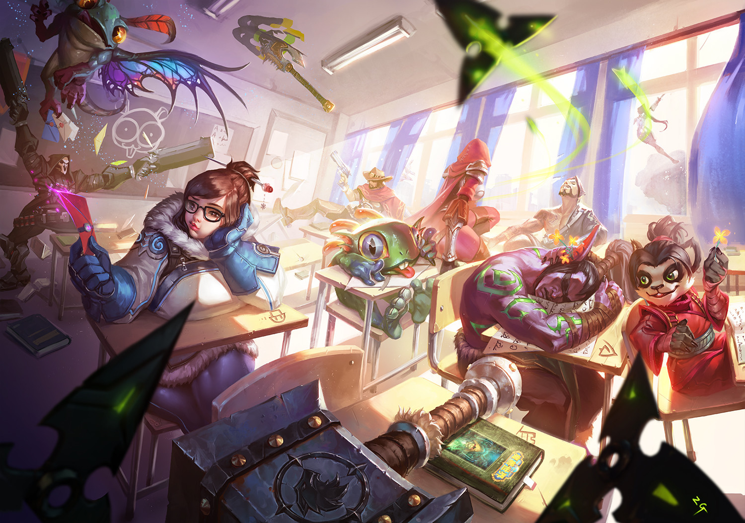 Artstation Heroes Of The Storm Fanart My Name Is Zg