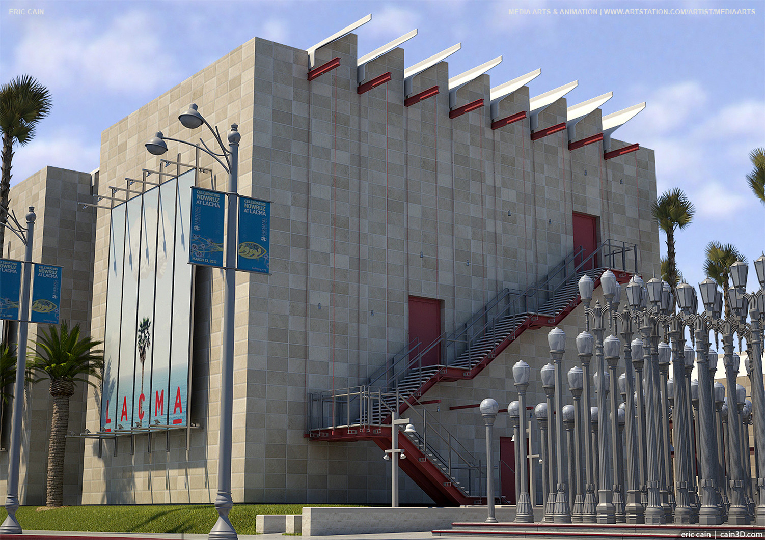 Artstation Eric Cain Lacma Los Angeles County Museum Of Art