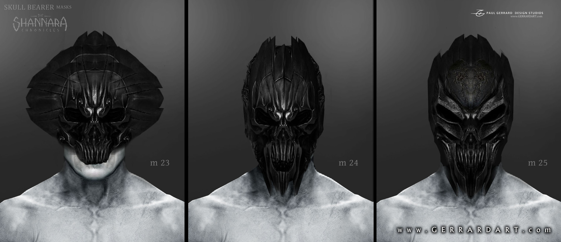 Paul gerrard skull bearers batch mask08