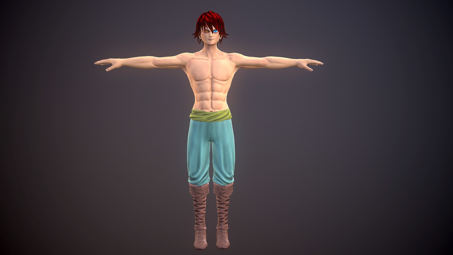 Artstation Anime 3d Character Design Nick Aahuja
