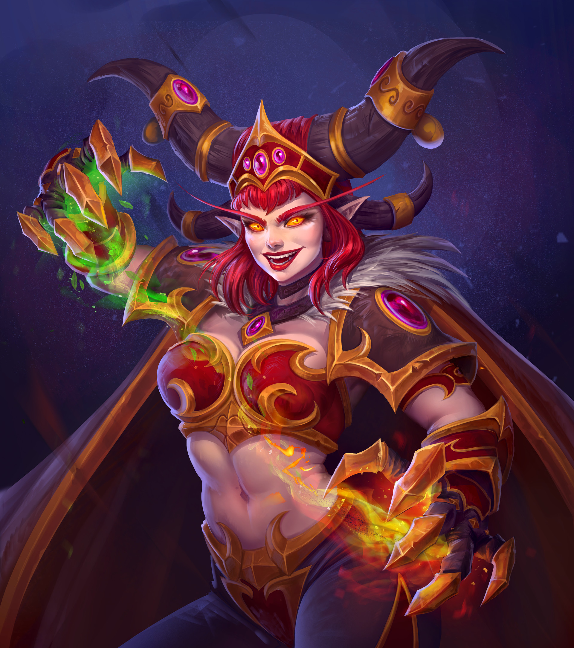 Fire Demon Female