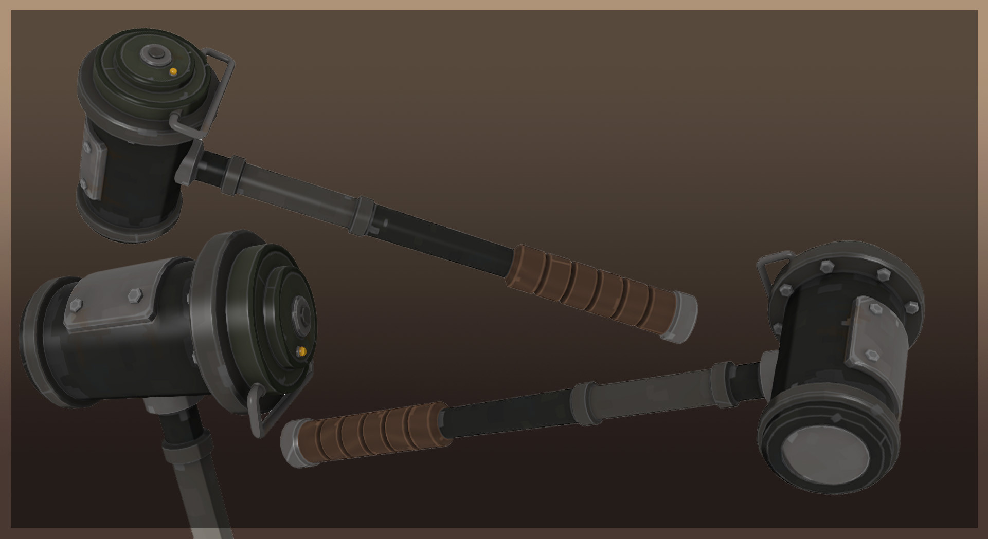 Landmine Hammer for the Pyro Class