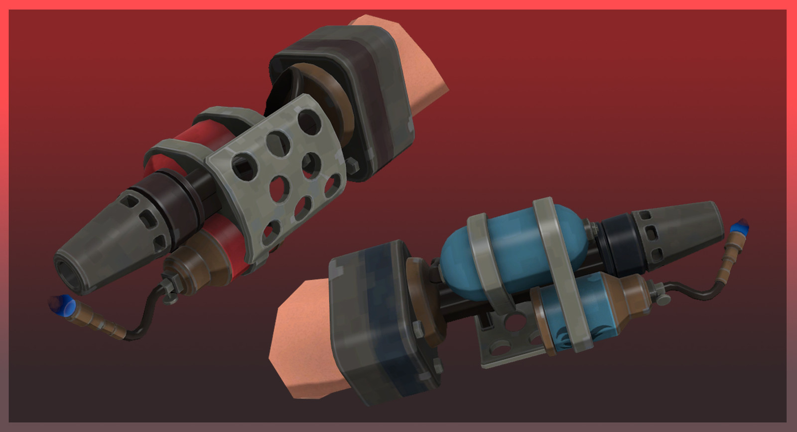 Flamethrower Arm Attachment for the Engineer Class