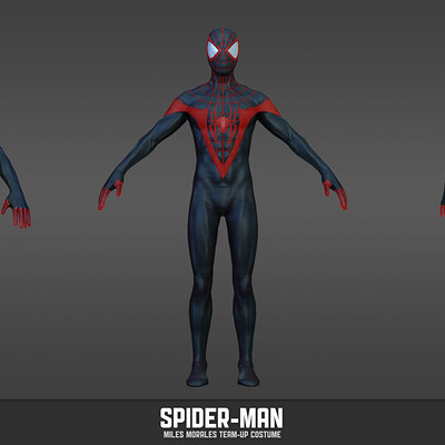 Jayna pavlin jayna pavlin modelsheet teamup spiderman milesmorales