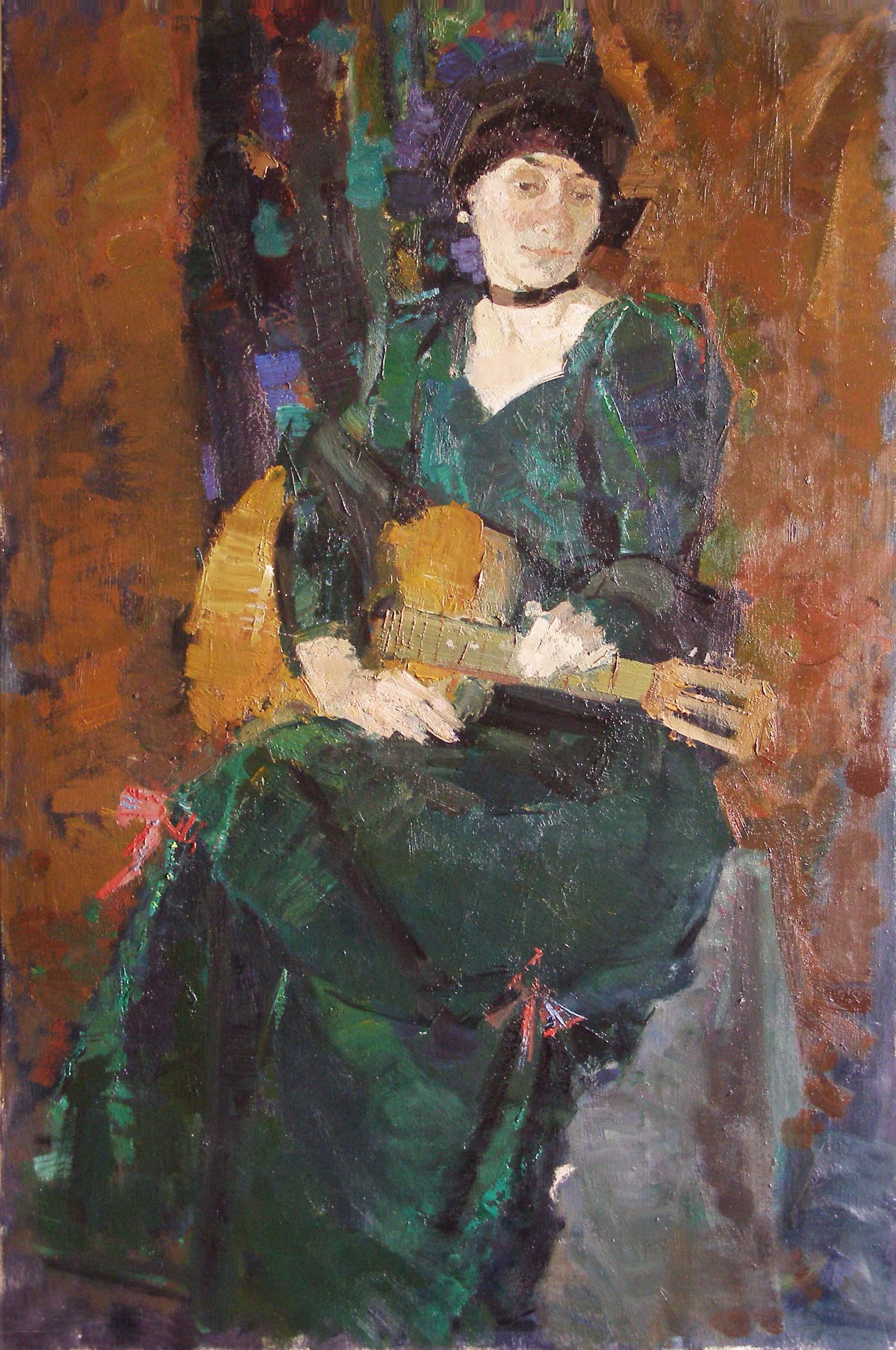Artstation Girl With A Guitar Natalia Fursova