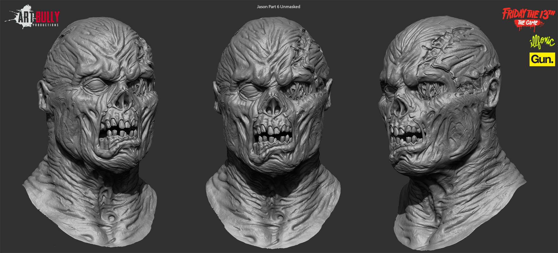 Artstation Friday The 13th The Game Jason Versions Art Bully Productions