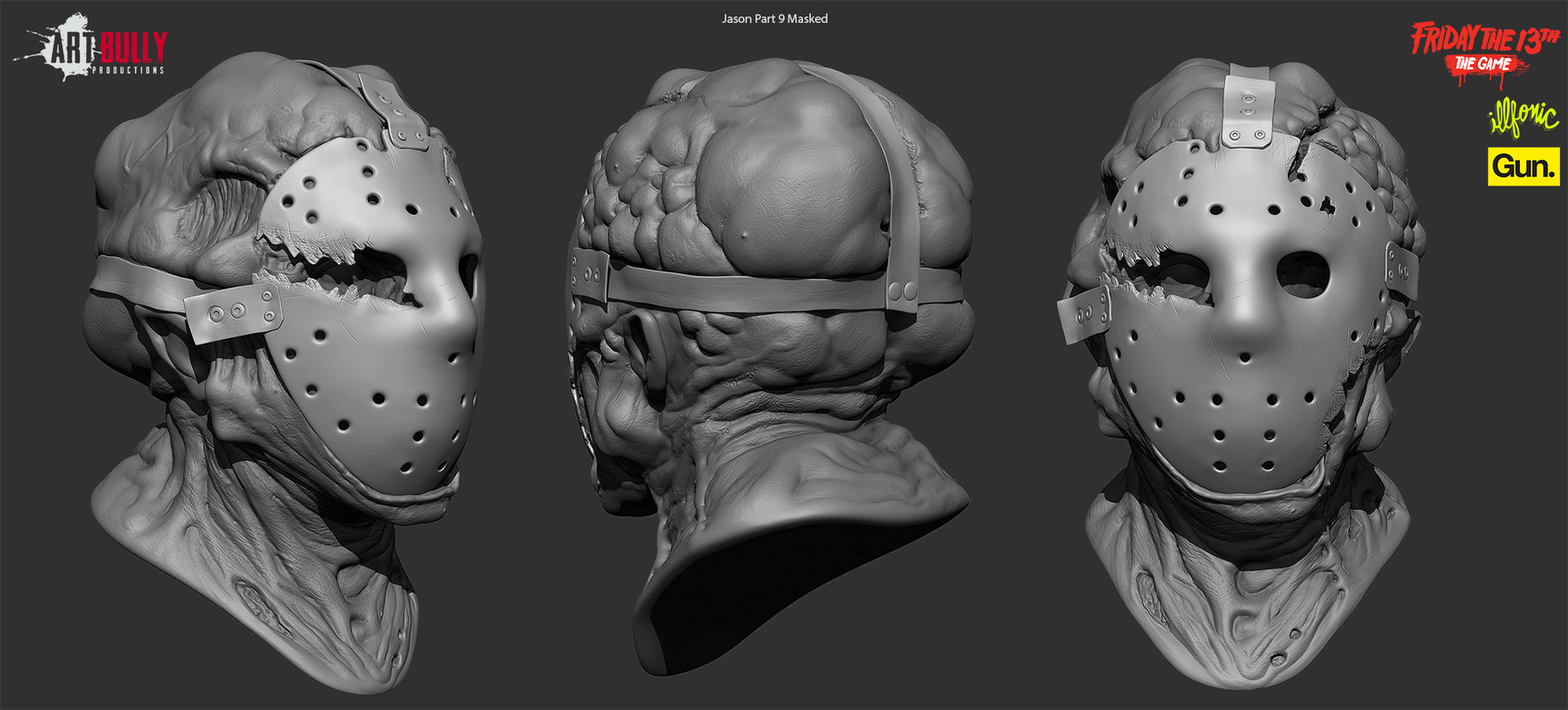 Artstation Friday The 13th The Game Jason Versions Art Bully