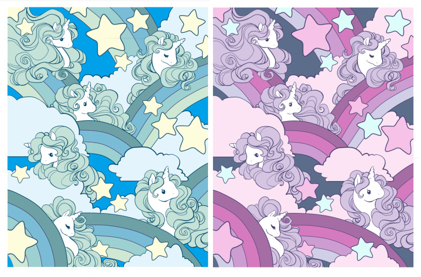 ArtStation - Unicorn colorways