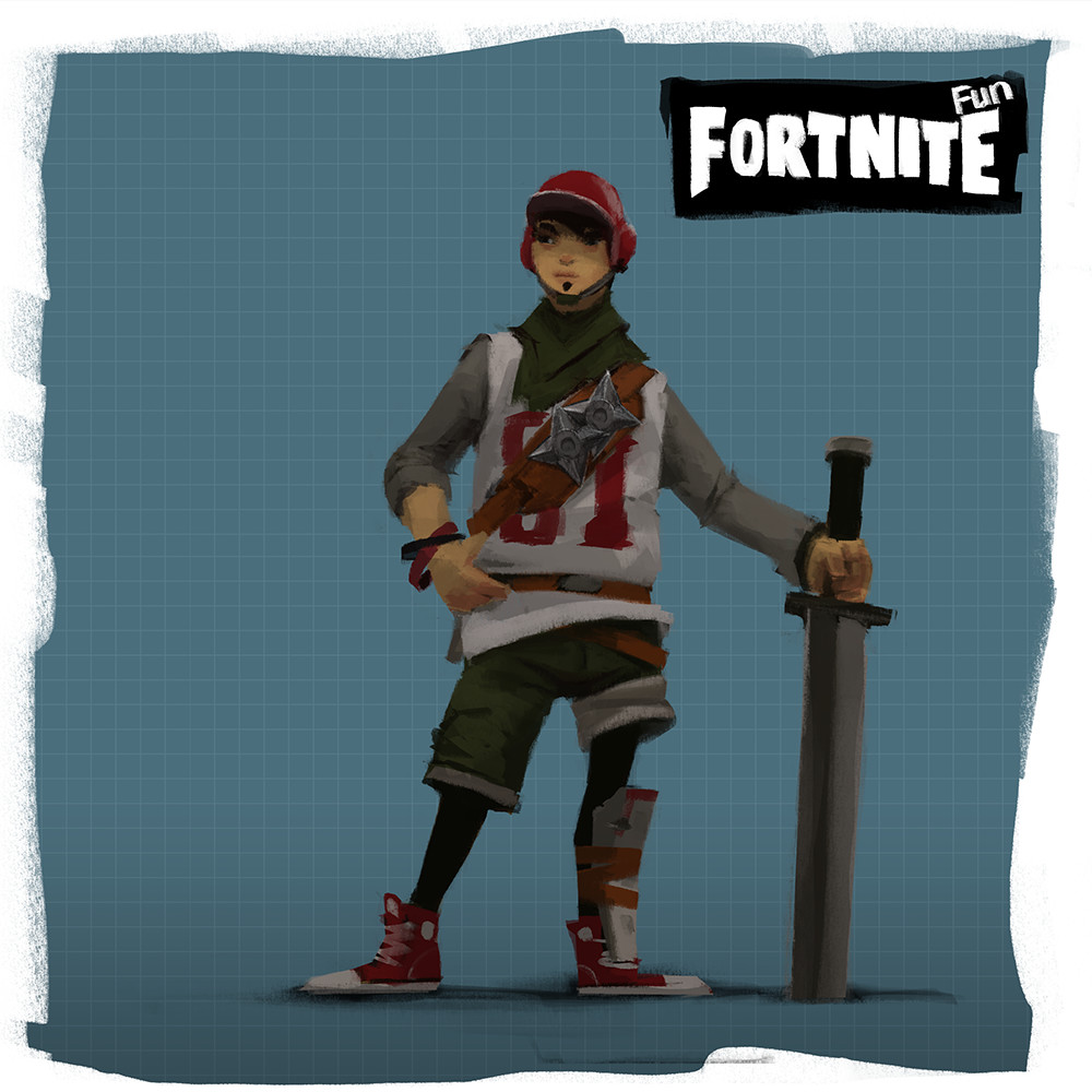 Paul Paa Fortnite Fun Art - fortnite fun art