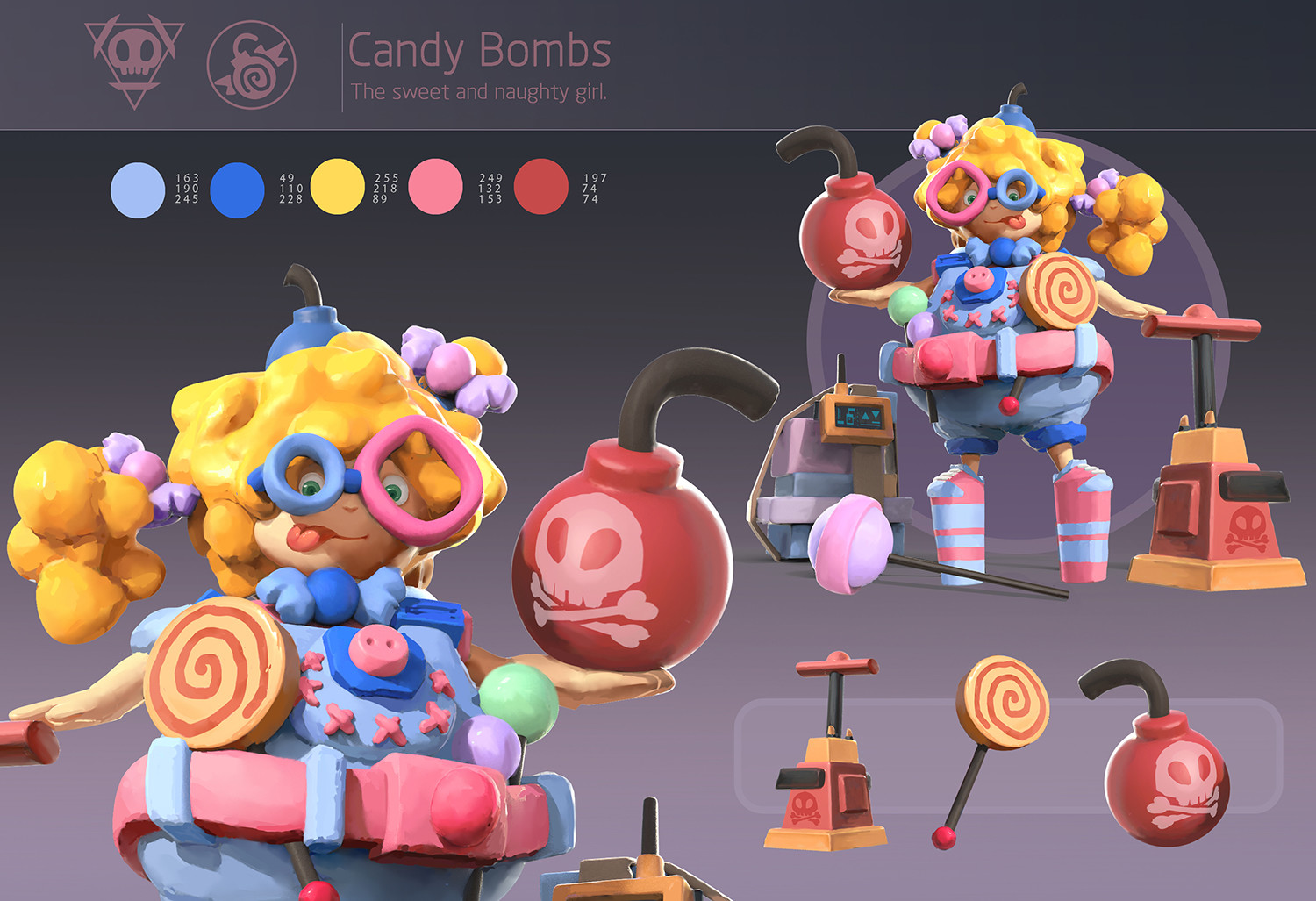 ArtStation Candy Bombs