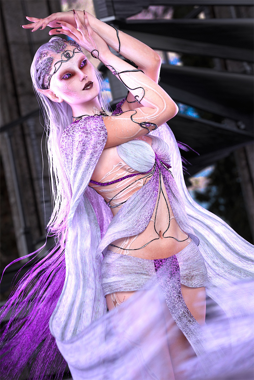 "Airdancer"
Another artistic render/promo for my FireBride outfit.
Nothing special, but pretty :)