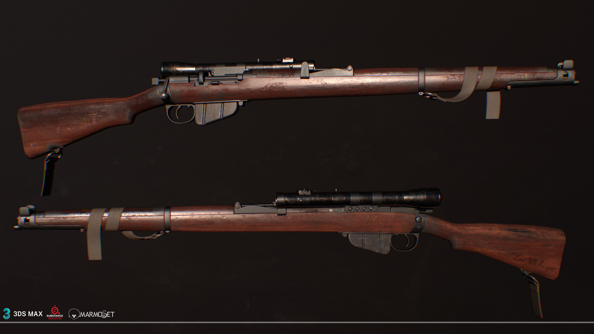 ArtStation Lee Enfield (SMLE MK3)